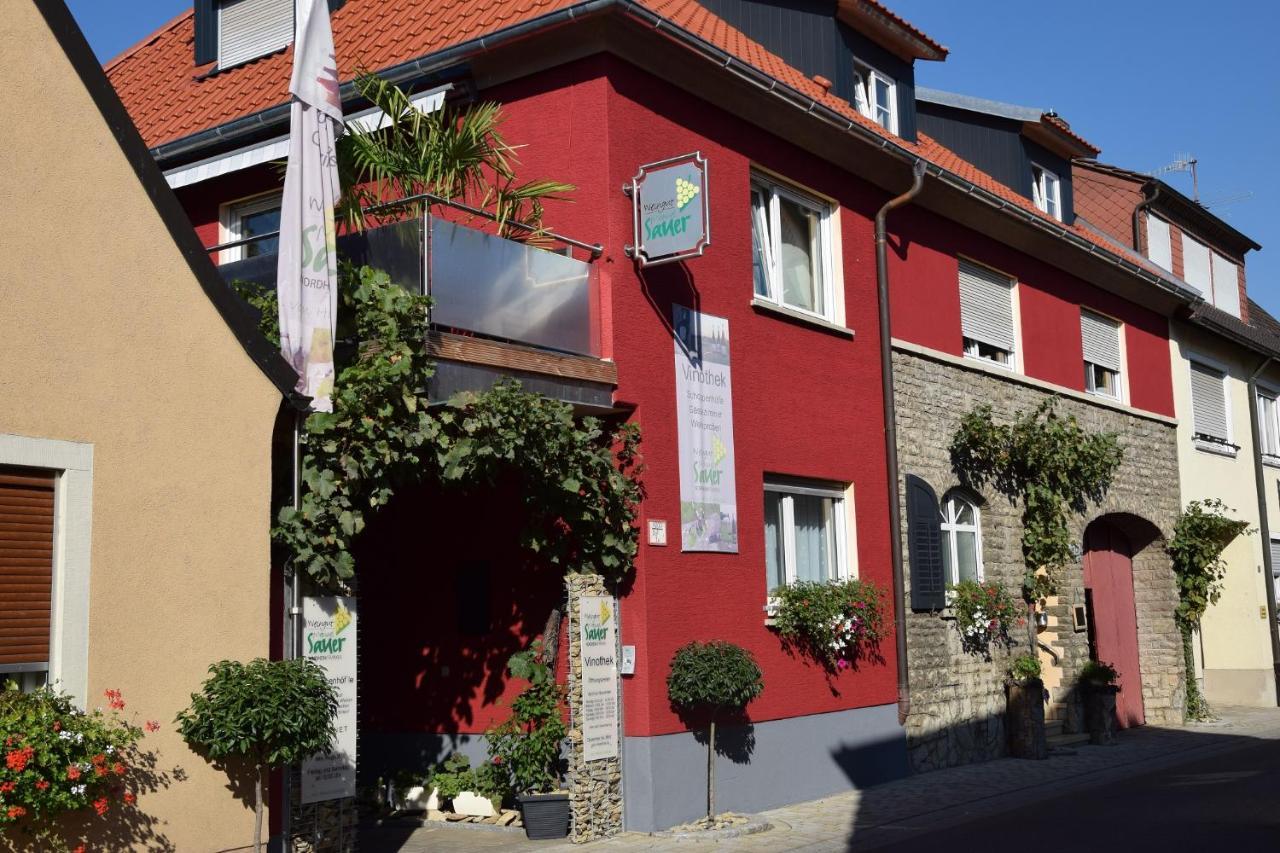 Hotel Weingut Manuel Sauer Nordheim am Main Exterior foto